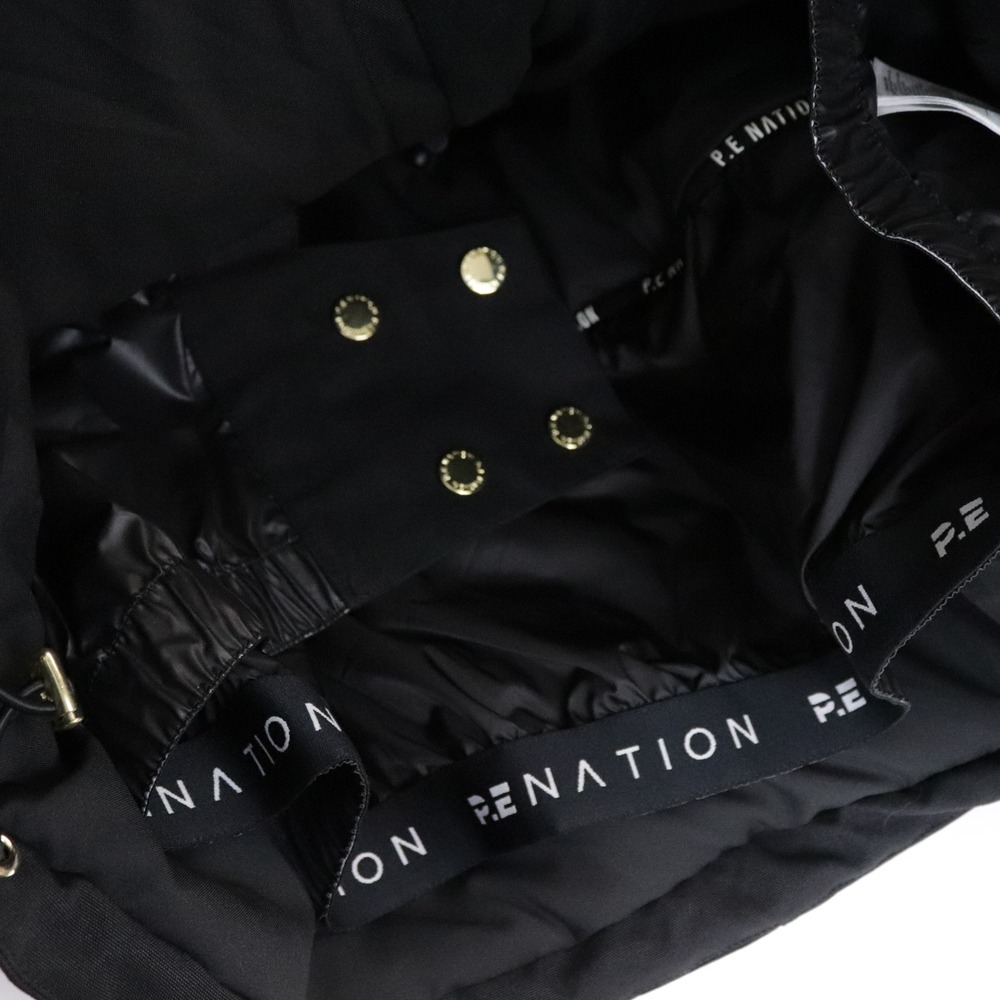 NWT P.E Nation Chamonix Snow Jacket Large Black Pink Colorblock Ski Insulated - Picture 10 of 14
